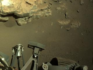 View image taken on Mars, Mars Perseverance Sol 206: Left Navigation Camera (Navcam)