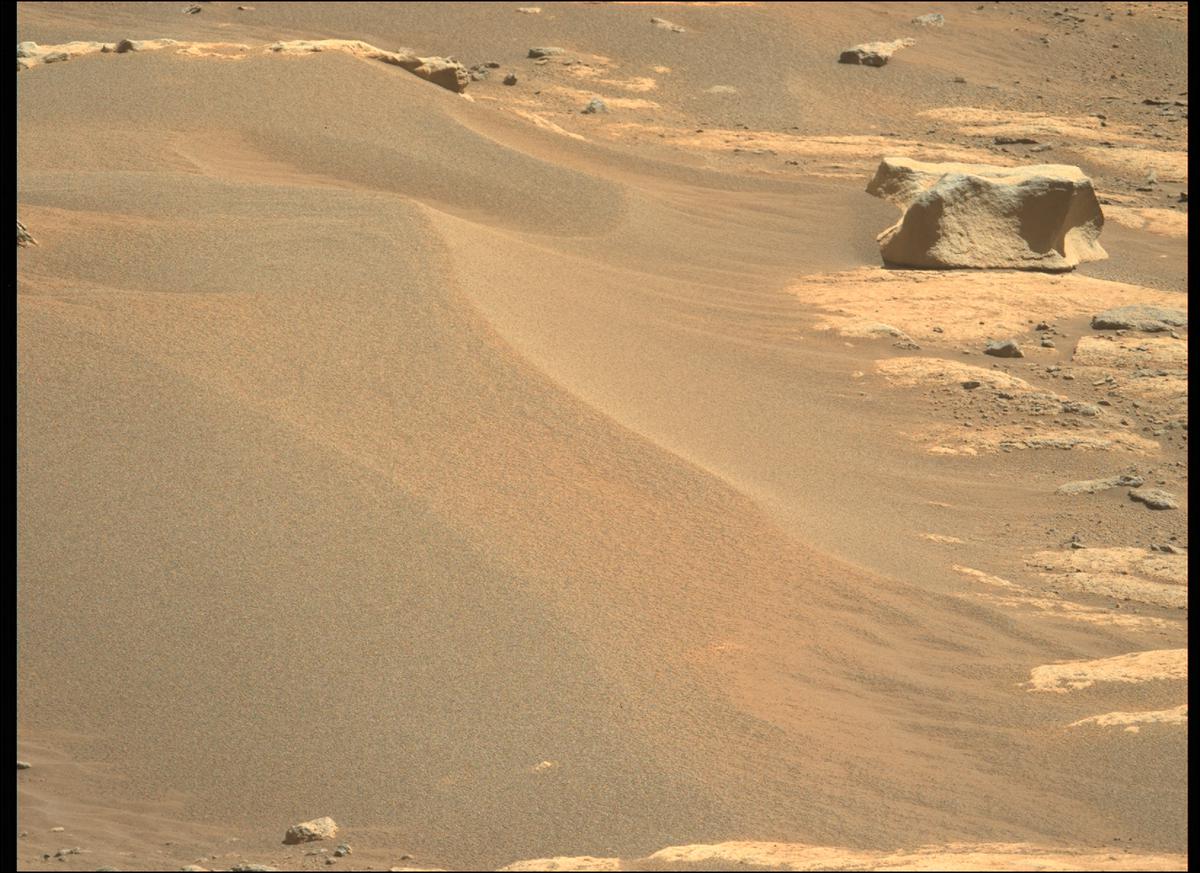 This image was taken by MCZ_LEFT onboard NASA's Mars rover Perseverance on Sol 208