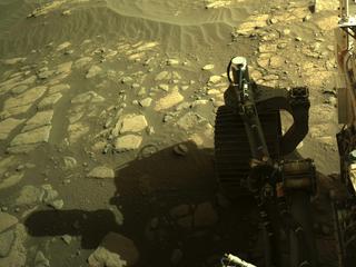 View image taken on Mars, Mars Perseverance Sol 210: Left Navigation Camera (Navcam)