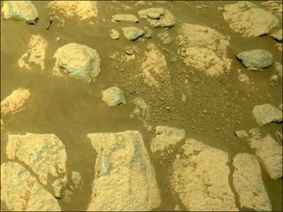 View image taken on Mars, Mars Perseverance Sol 216: Right Navigation Camera (Navcam)