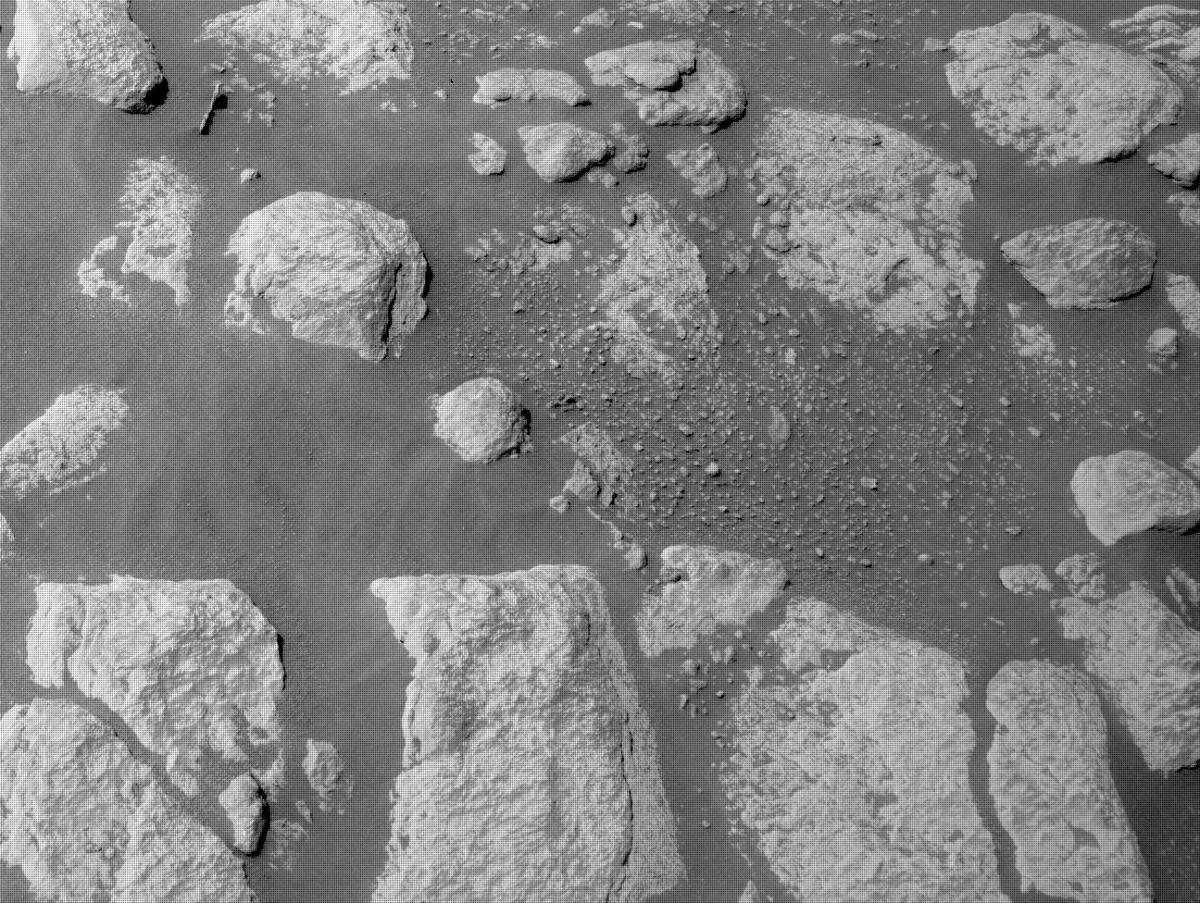 This image was taken by NAVCAM_RIGHT onboard NASA's Mars rover Perseverance on Sol 217