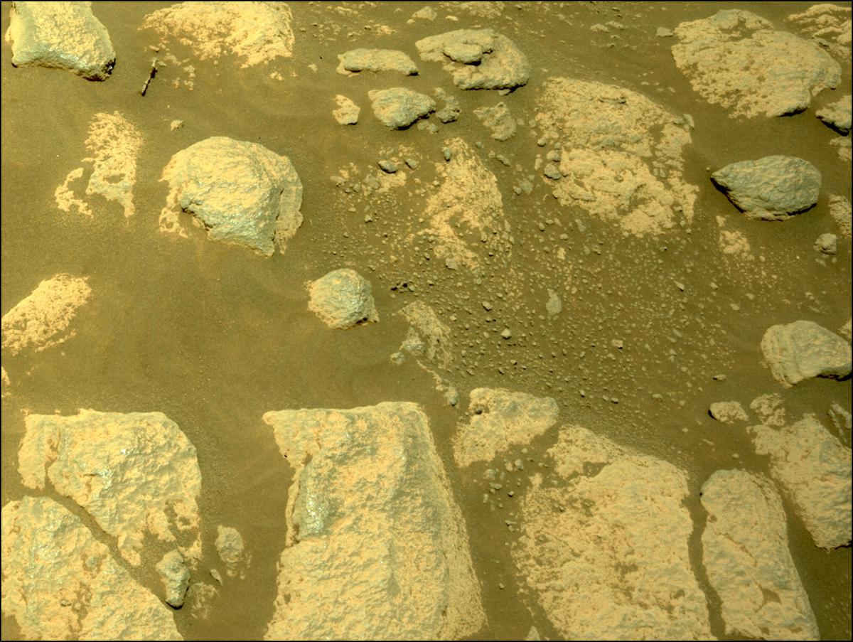 This image was taken by NAVCAM_RIGHT onboard NASA's Mars rover Perseverance on Sol 217