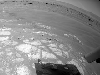 View image taken on Mars, Mars Perseverance Sol 224: Rear Left Hazard Avoidance Camera (Hazcam)