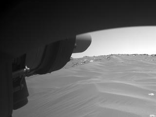 View image taken on Mars, Mars Perseverance Sol 226: Front Left Hazard Avoidance Camera (Hazcam)