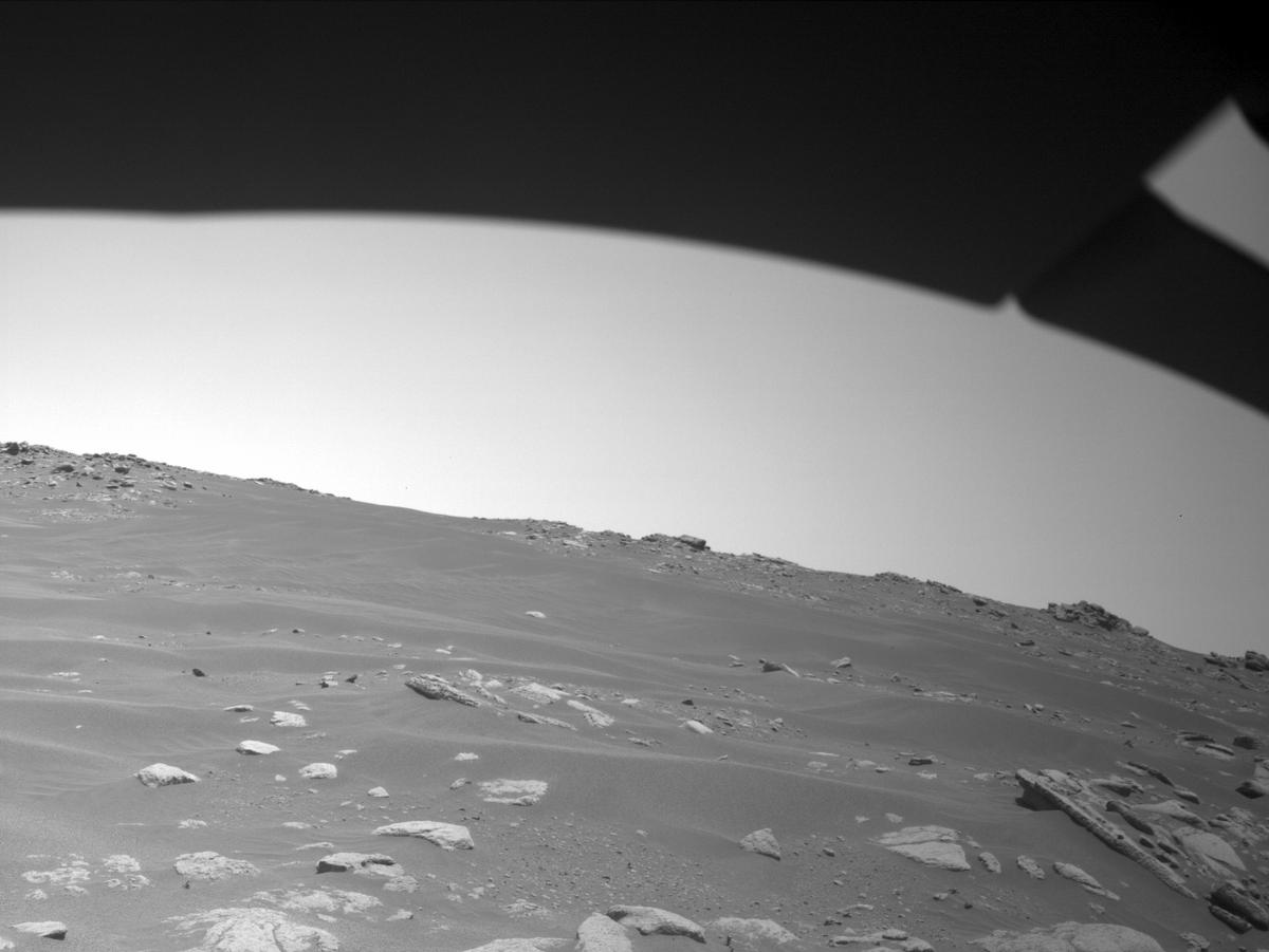 This image was taken by FRONT_HAZCAM_LEFT_A onboard NASA's Mars rover Perseverance on Sol 226