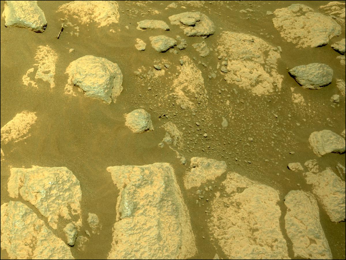 This image was taken by NAVCAM_RIGHT onboard NASA's Mars rover Perseverance on Sol 231