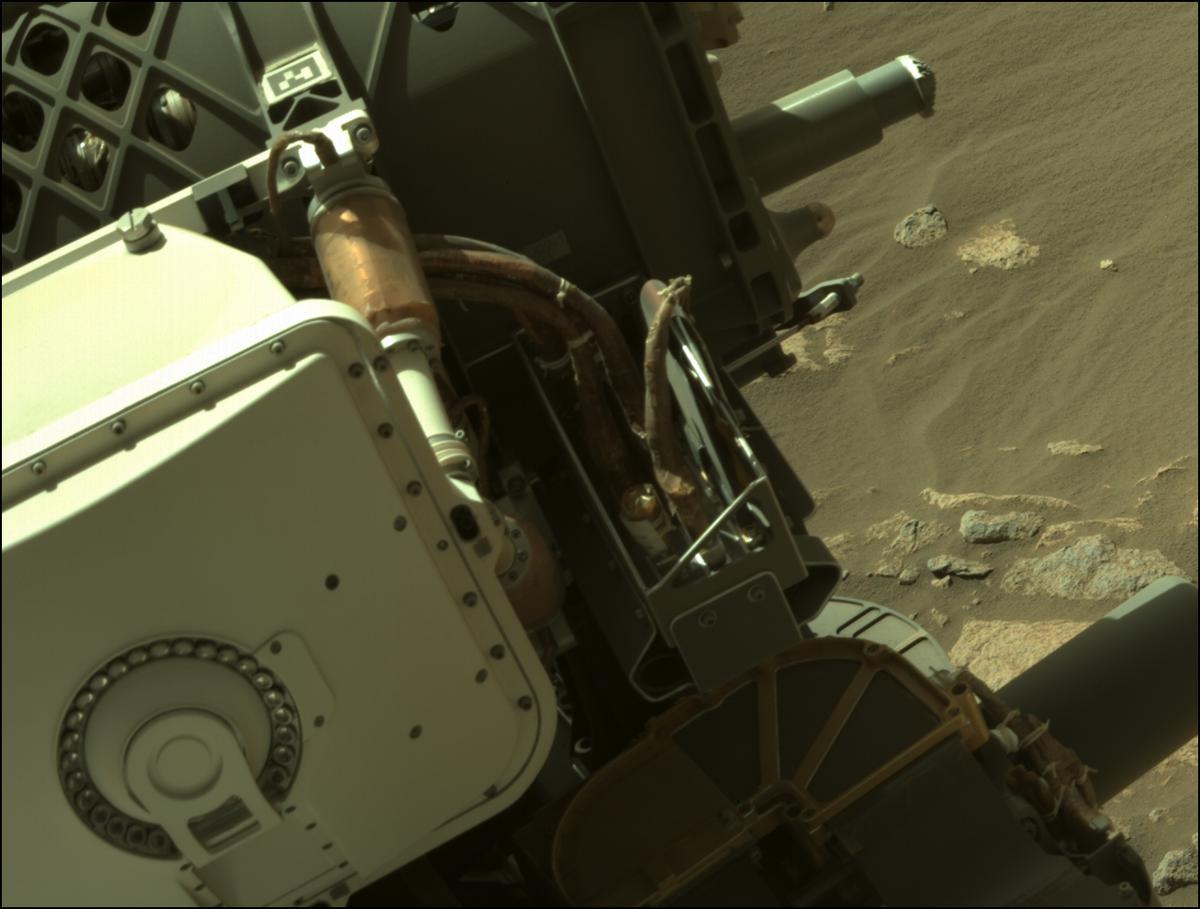 This image was taken by NAVCAM_RIGHT onboard NASA's Mars rover Perseverance on Sol 236