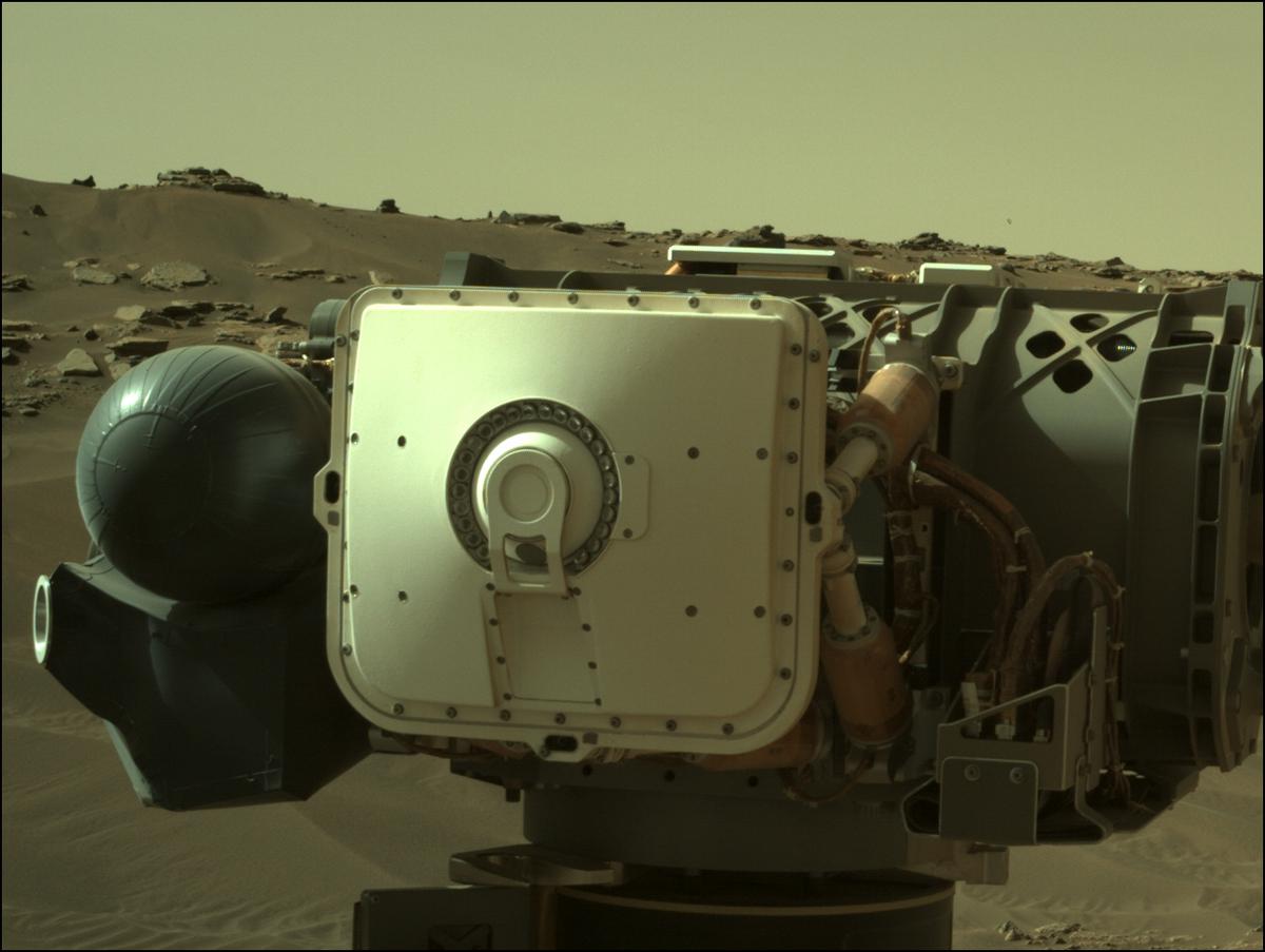 This image was taken by NAVCAM_RIGHT onboard NASA's Mars rover Perseverance on Sol 236