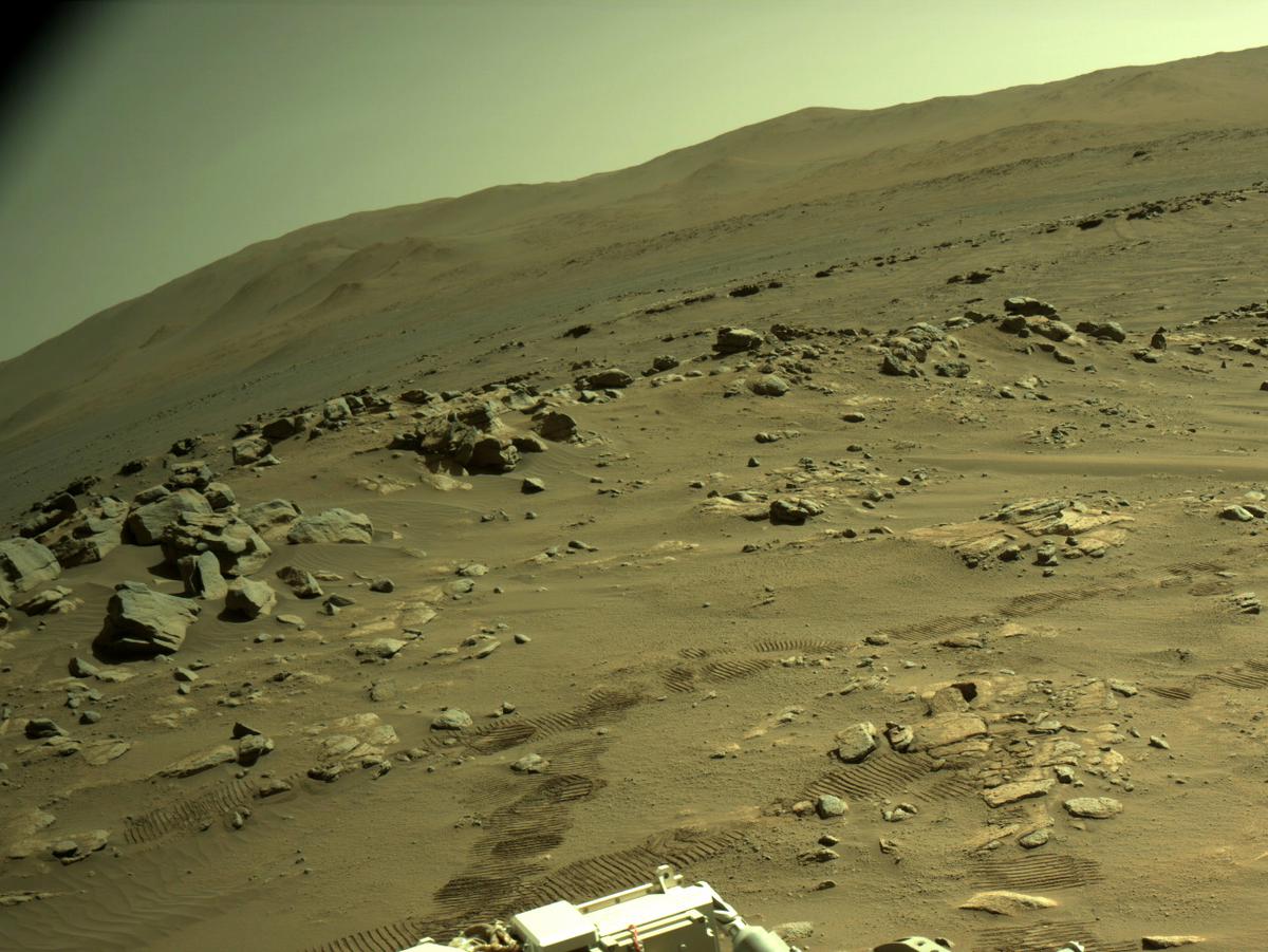 This image was taken by NAVCAM_LEFT onboard NASA's Mars rover Perseverance on Sol 239