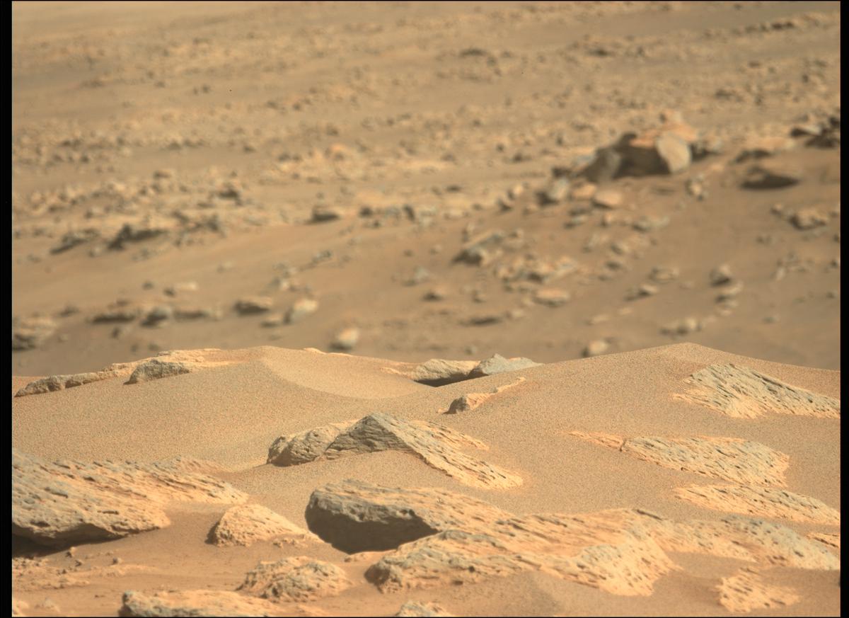 This image was taken by MCZ_LEFT onboard NASA's Mars rover Perseverance on Sol 240