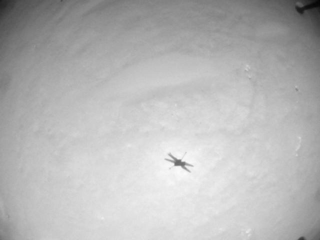 This image was taken by HELI_NAV onboard NASA's Mars rover Perseverance on Sol 241