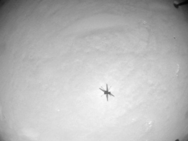 This image was taken by HELI_NAV onboard NASA's Mars rover Perseverance on Sol 241
