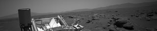 View image taken on Mars, Mars Perseverance Sol 241: Left Navigation Camera (Navcam)