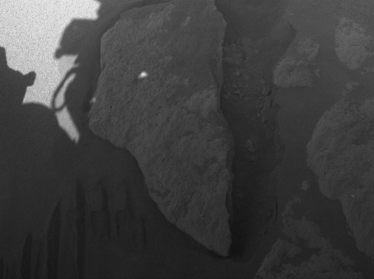 This image was taken by FRONT_HAZCAM_LEFT_A onboard NASA's Mars rover Perseverance on Sol 248