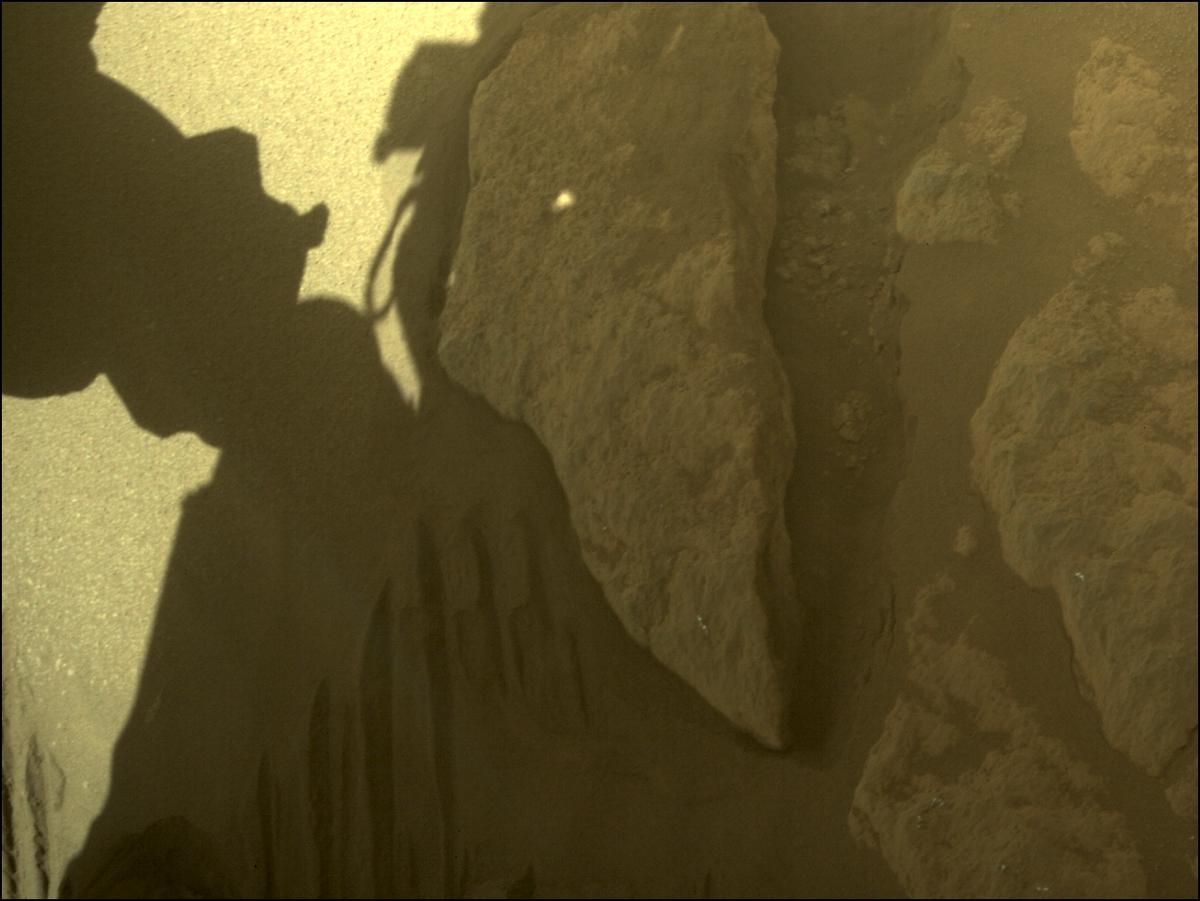 This image was taken by FRONT_HAZCAM_RIGHT_A onboard NASA's Mars rover Perseverance on Sol 248