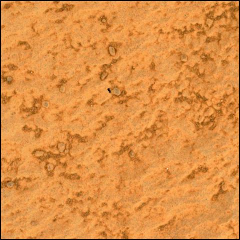 This image was taken by SHERLOC_WATSON onboard NASA's Mars rover Perseverance on Sol 250