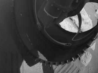 View image taken on Mars, Mars Perseverance Sol 253: Front Right Hazard Avoidance Camera (Hazcam)