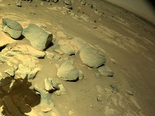 View image taken on Mars, Mars Perseverance Sol 253: Left Navigation Camera (Navcam)
