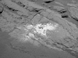 View image taken on Mars, Mars Perseverance Sol 255: Front Right Hazard Avoidance Camera (Hazcam)