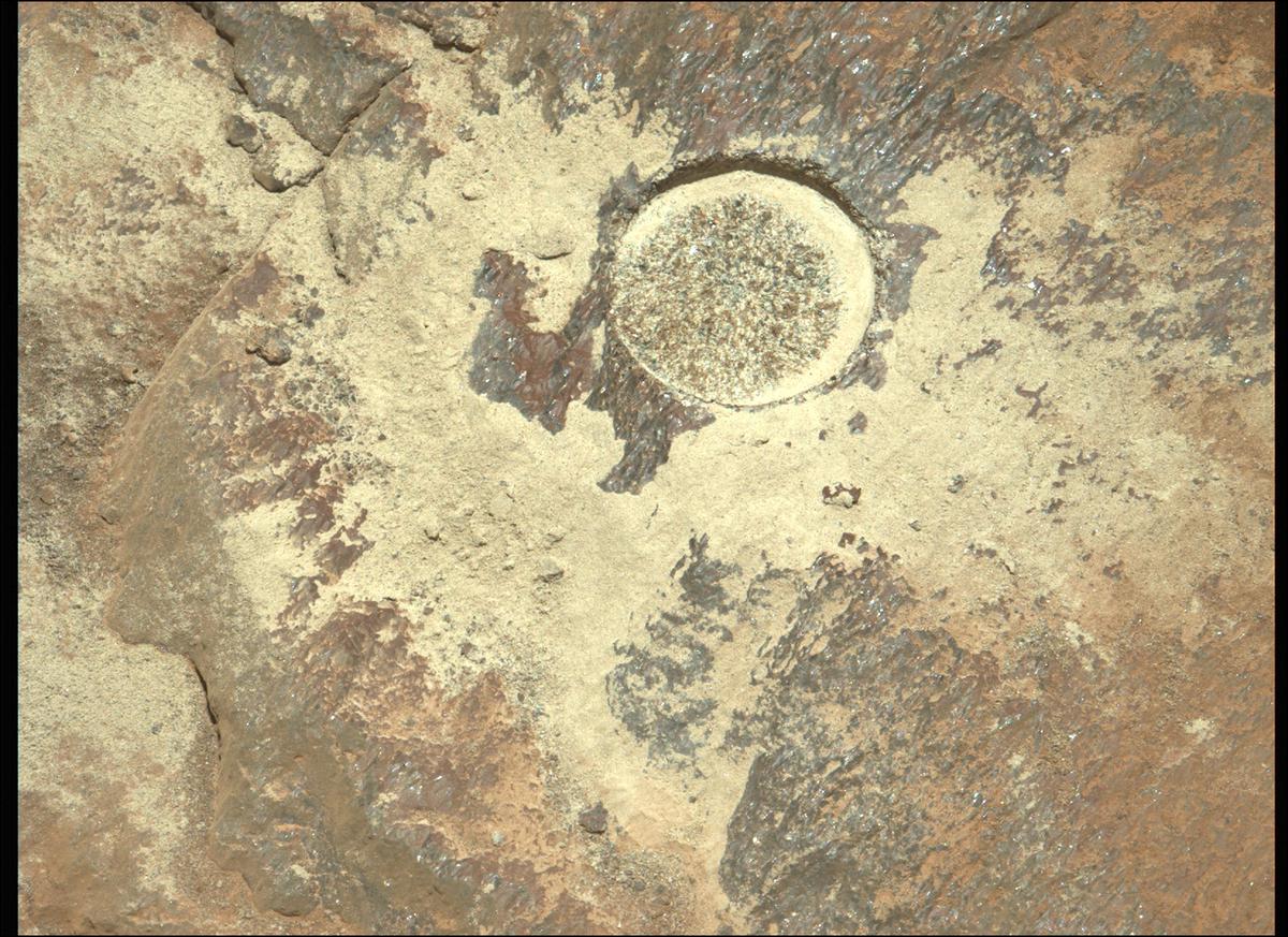 This image was taken by MCZ_LEFT onboard NASA's Mars rover Perseverance on Sol 255