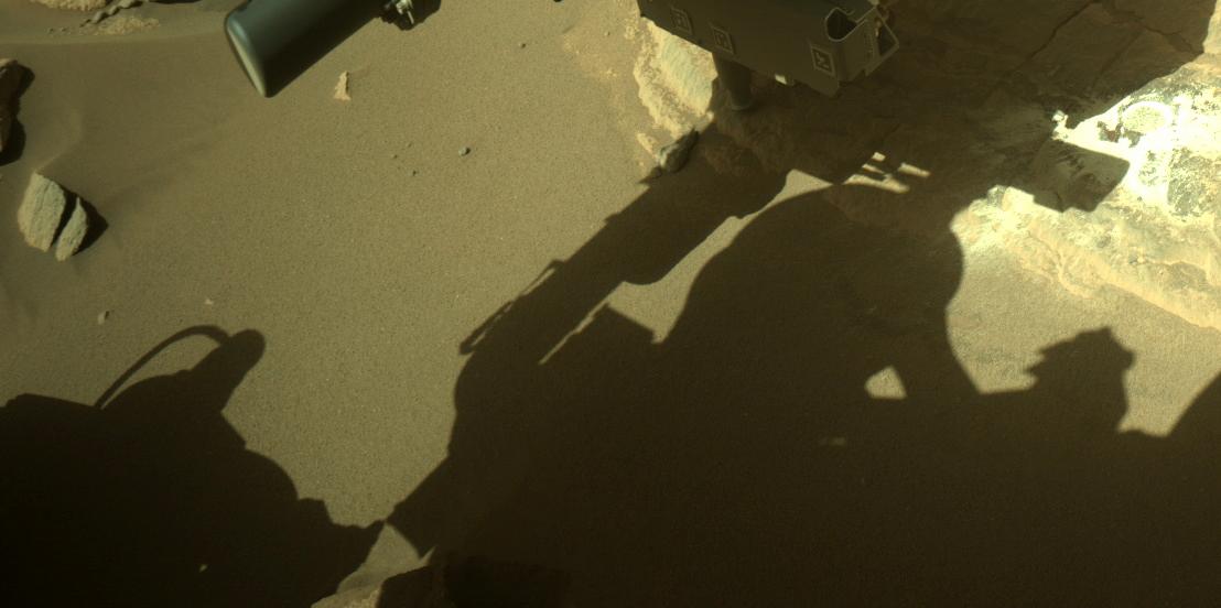 This image was taken by FRONT_HAZCAM_RIGHT_A onboard NASA's Mars rover Perseverance on Sol 259