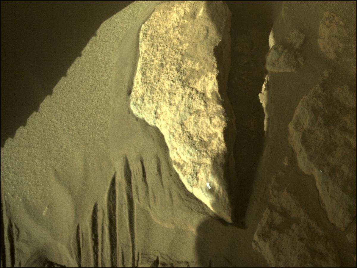 This image was taken by FRONT_HAZCAM_RIGHT_A onboard NASA's Mars rover Perseverance on Sol 262