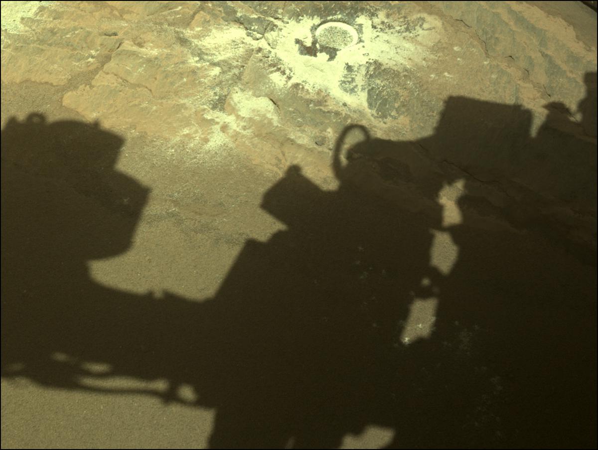 This image was taken by FRONT_HAZCAM_LEFT_A onboard NASA's Mars rover Perseverance on Sol 263