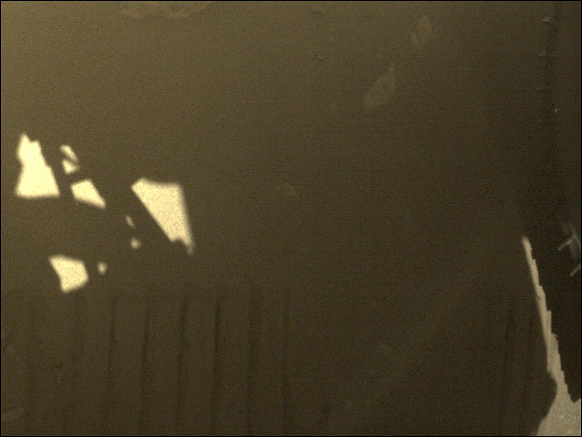 This image was taken by FRONT_HAZCAM_LEFT_A onboard NASA's Mars rover Perseverance on Sol 263