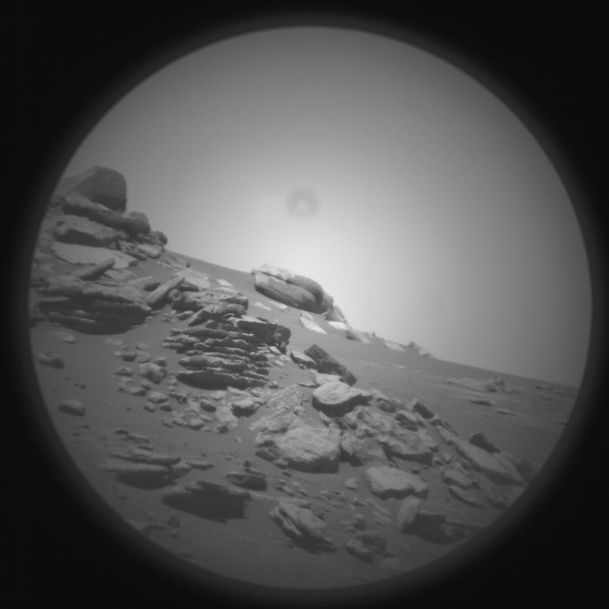 This image was taken by SUPERCAM_RMI onboard NASA's Mars rover Perseverance on Sol 265