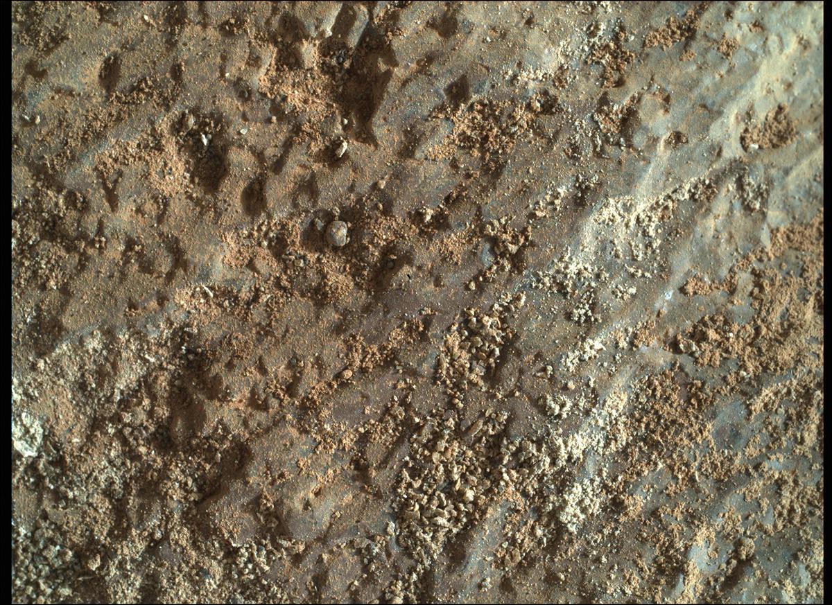 This image was taken by SHERLOC_WATSON onboard NASA's Mars rover Perseverance on Sol 267