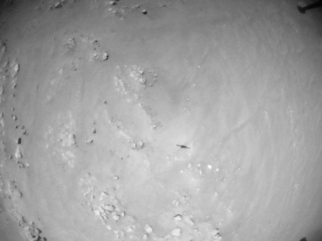 This image was taken by HELI_NAV onboard NASA's Mars rover Perseverance on Sol 268