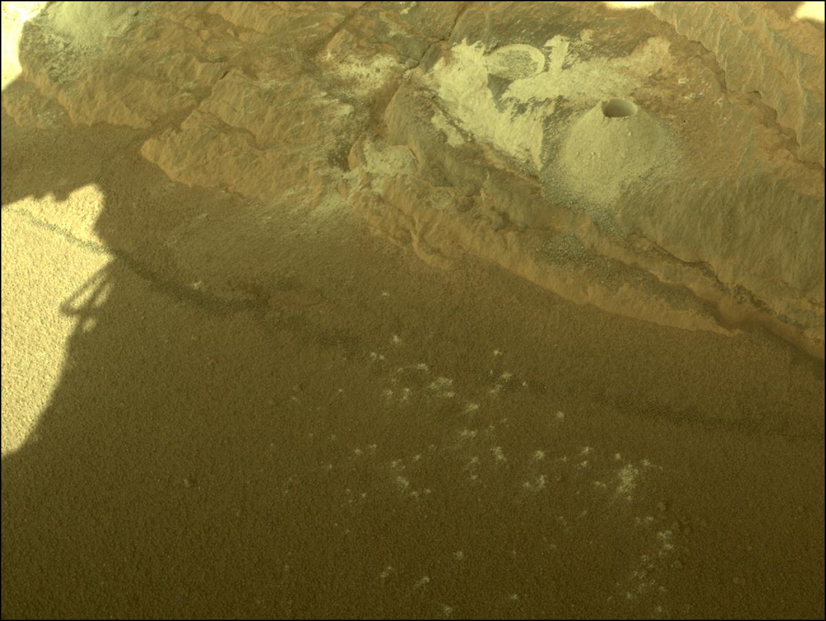 This image was taken by FRONT_HAZCAM_RIGHT_A onboard NASA's Mars rover Perseverance on Sol 271