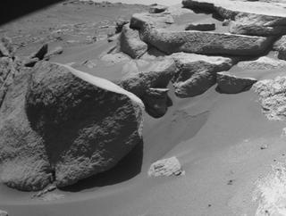 View image taken on Mars, Mars Perseverance Sol 275: Front Right Hazard Avoidance Camera (Hazcam)
