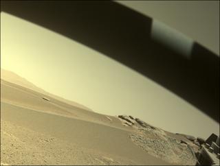 View image taken on Mars, Mars Perseverance Sol 275: Front Right Hazard Avoidance Camera (Hazcam)