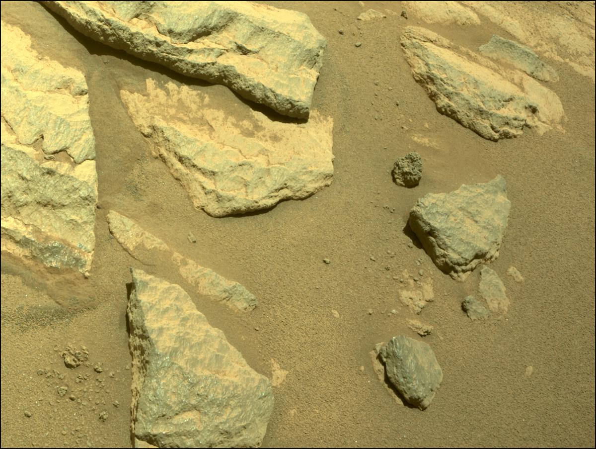 This image was taken by FRONT_HAZCAM_RIGHT_A onboard NASA's Mars rover Perseverance on Sol 275