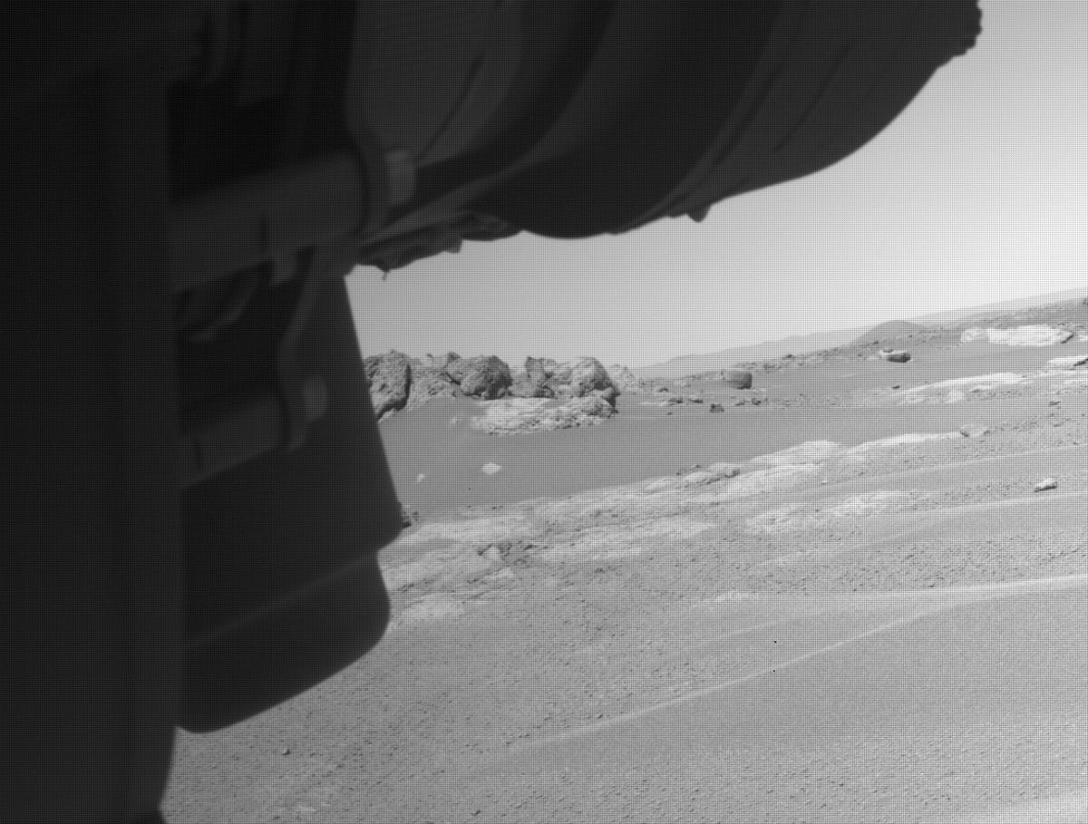 This image was taken by FRONT_HAZCAM_LEFT_A onboard NASA's Mars rover Perseverance on Sol 278
