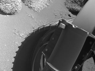 View image taken on Mars, Mars Perseverance Sol 278: Front Right Hazard Avoidance Camera (Hazcam)