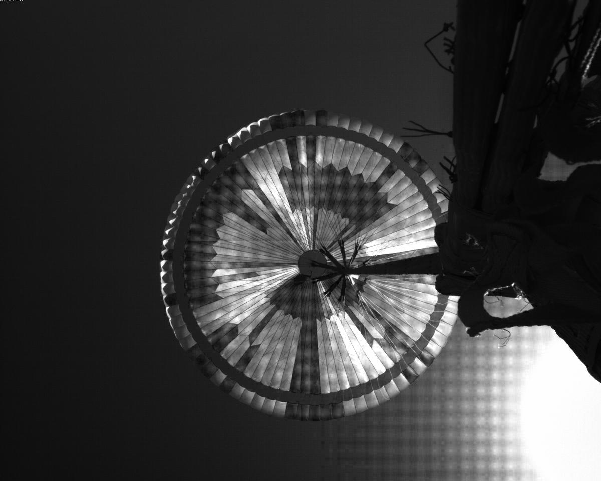 This image was taken by EDL_PUCAM1 onboard NASA's Mars rover Perseverance on Sol 279