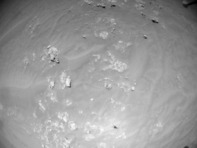 This image was taken by HELI_NAV onboard NASA's Mars rover Perseverance on Sol 282