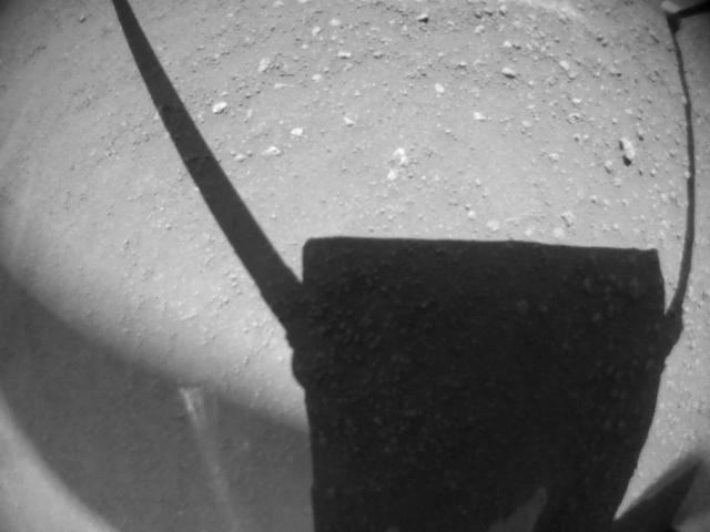 This image was taken by HELI_NAV onboard NASA's Mars rover Perseverance on Sol 282