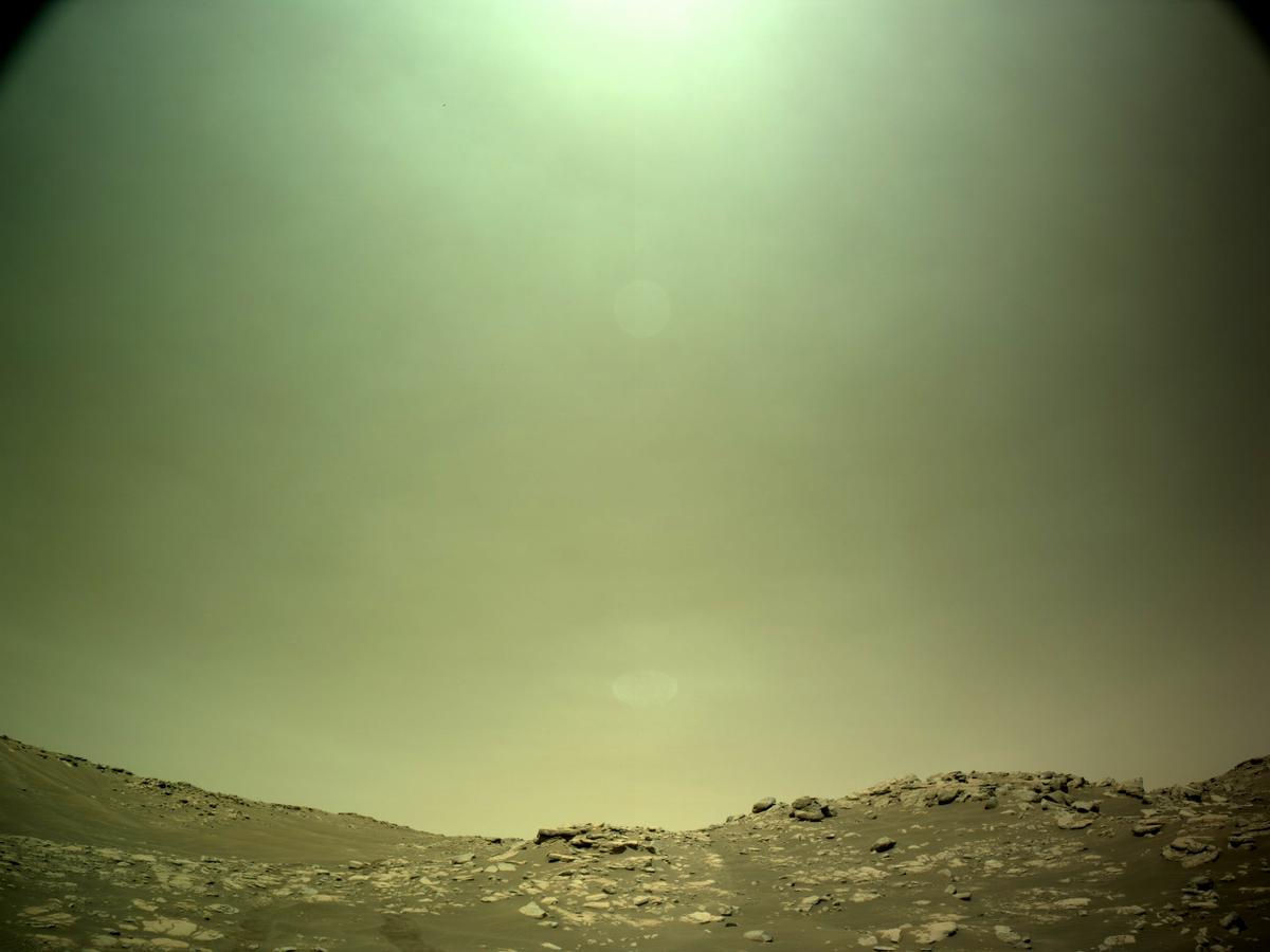 This image was taken by NAVCAM_LEFT onboard NASA's Mars rover Perseverance on Sol 285