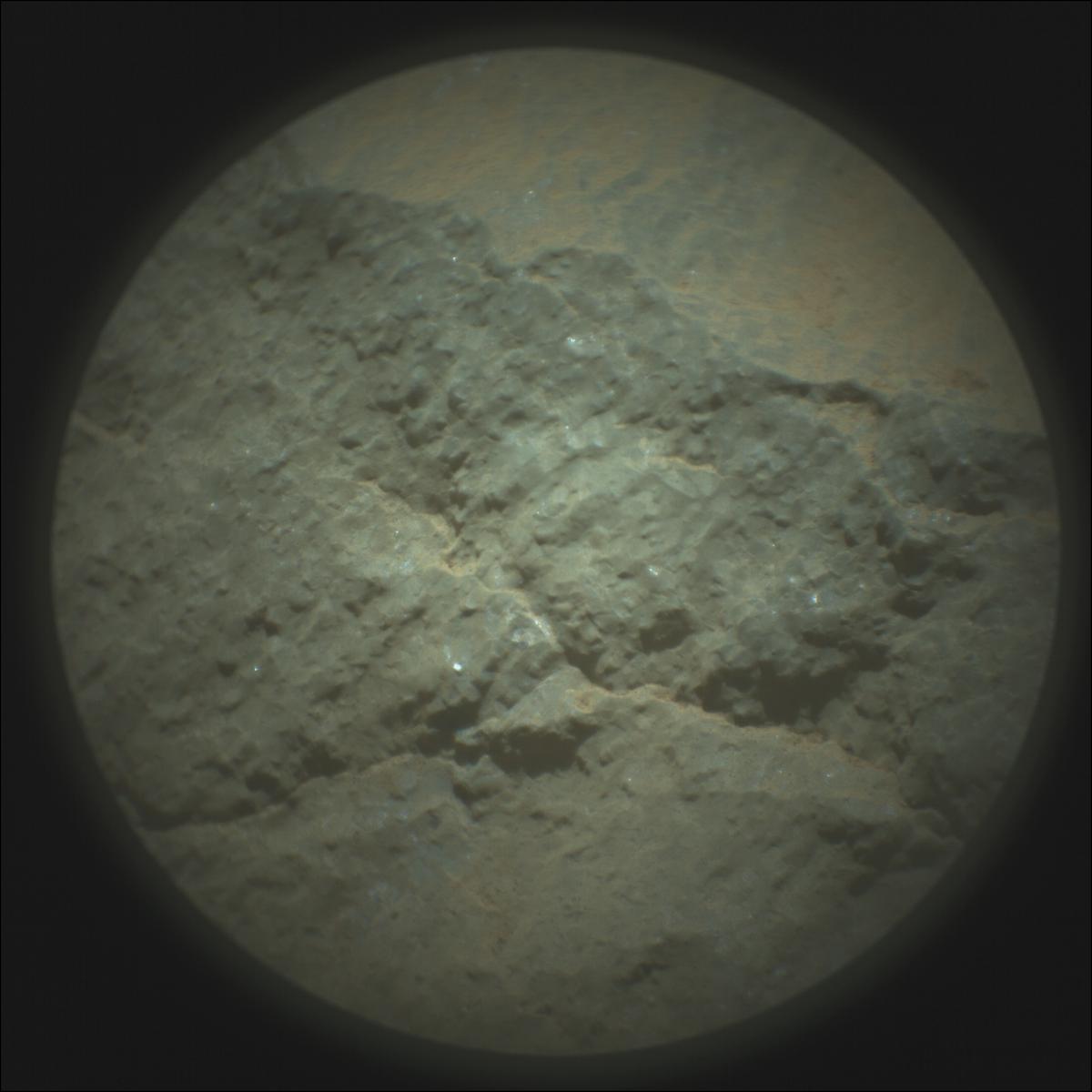 This image was taken by SUPERCAM_RMI onboard NASA's Mars rover Perseverance on Sol 285