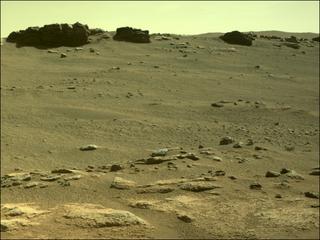 View image taken on Mars, Mars Perseverance Sol 286: Front Left Hazard Avoidance Camera (Hazcam)