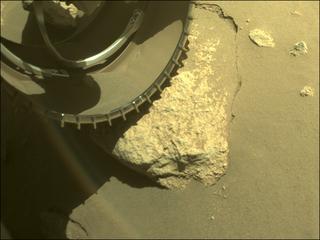 View image taken on Mars, Mars Perseverance Sol 286: Front Left Hazard Avoidance Camera (Hazcam)