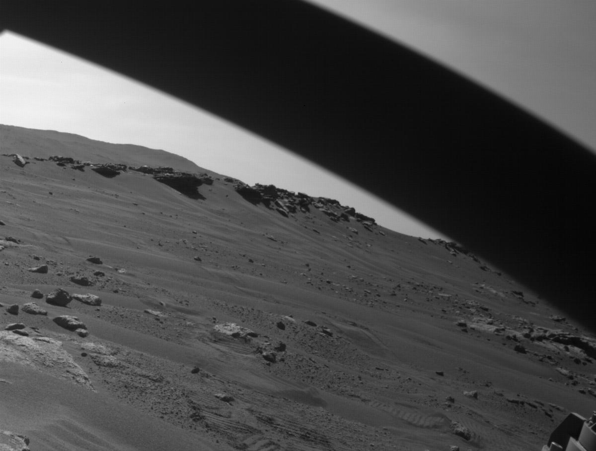 This image was taken by FRONT_HAZCAM_RIGHT_A onboard NASA's Mars rover Perseverance on Sol 286