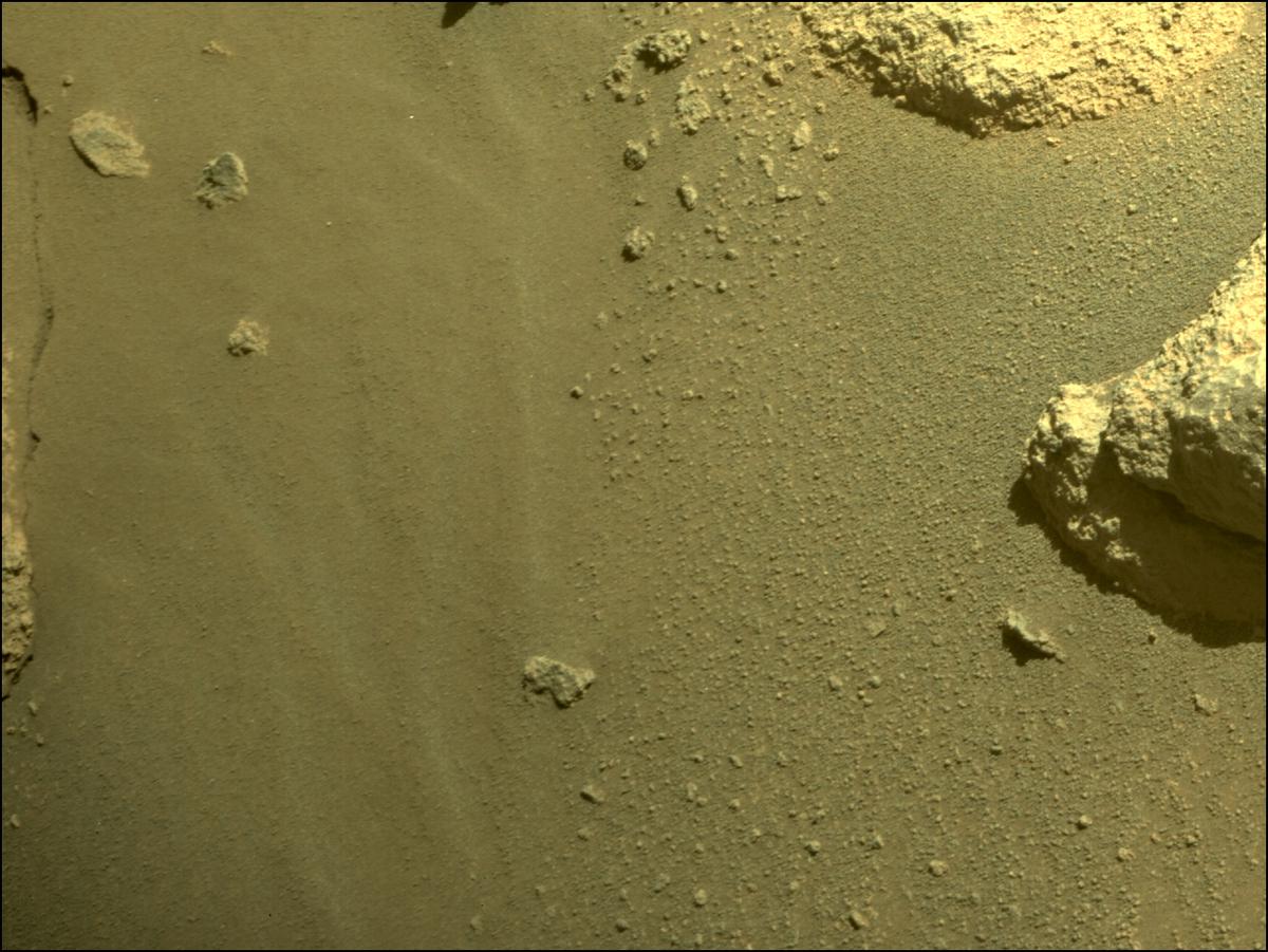 This image was taken by FRONT_HAZCAM_RIGHT_A onboard NASA's Mars rover Perseverance on Sol 286