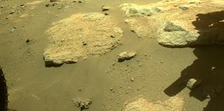 View image taken on Mars, Mars Perseverance Sol 288: Front Left Hazard Avoidance Camera (Hazcam)