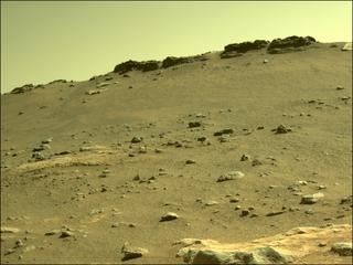 View image taken on Mars, Mars Perseverance Sol 289: Front Left Hazard Avoidance Camera (Hazcam)