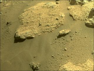 View image taken on Mars, Mars Perseverance Sol 289: Front Right Hazard Avoidance Camera (Hazcam)