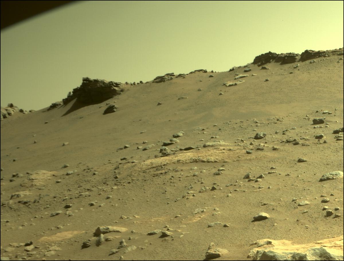 This image was taken by FRONT_HAZCAM_RIGHT_A onboard NASA's Mars rover Perseverance on Sol 289